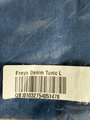 NWT Guadalupe Freya Denim Tunic Women's Large