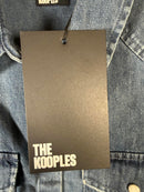 The Kooples NWT Sleeveless Denim Shirt Blue Slim Fit Size 2 / US Small-Medium