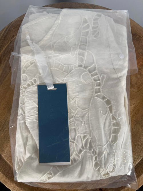 NWT Guadalupe Chloe White Blouse Women's Small