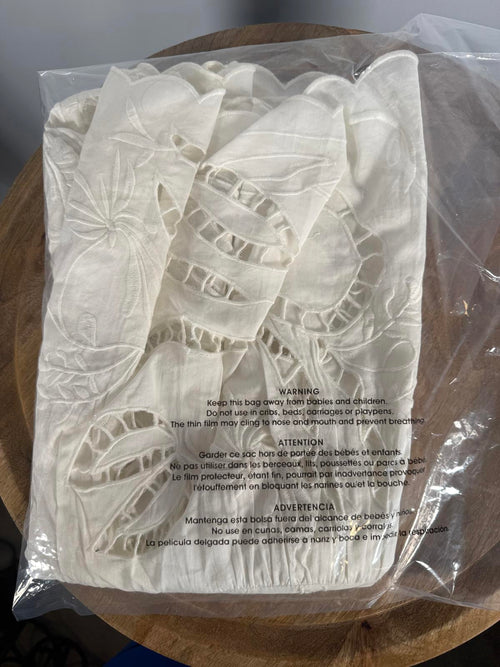 NWT Guadalupe Chloe White Blouse Women's XL