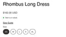 NWT Guadalupe Rhombus Blue Geometric Button-Front Shirt Dress Size Small