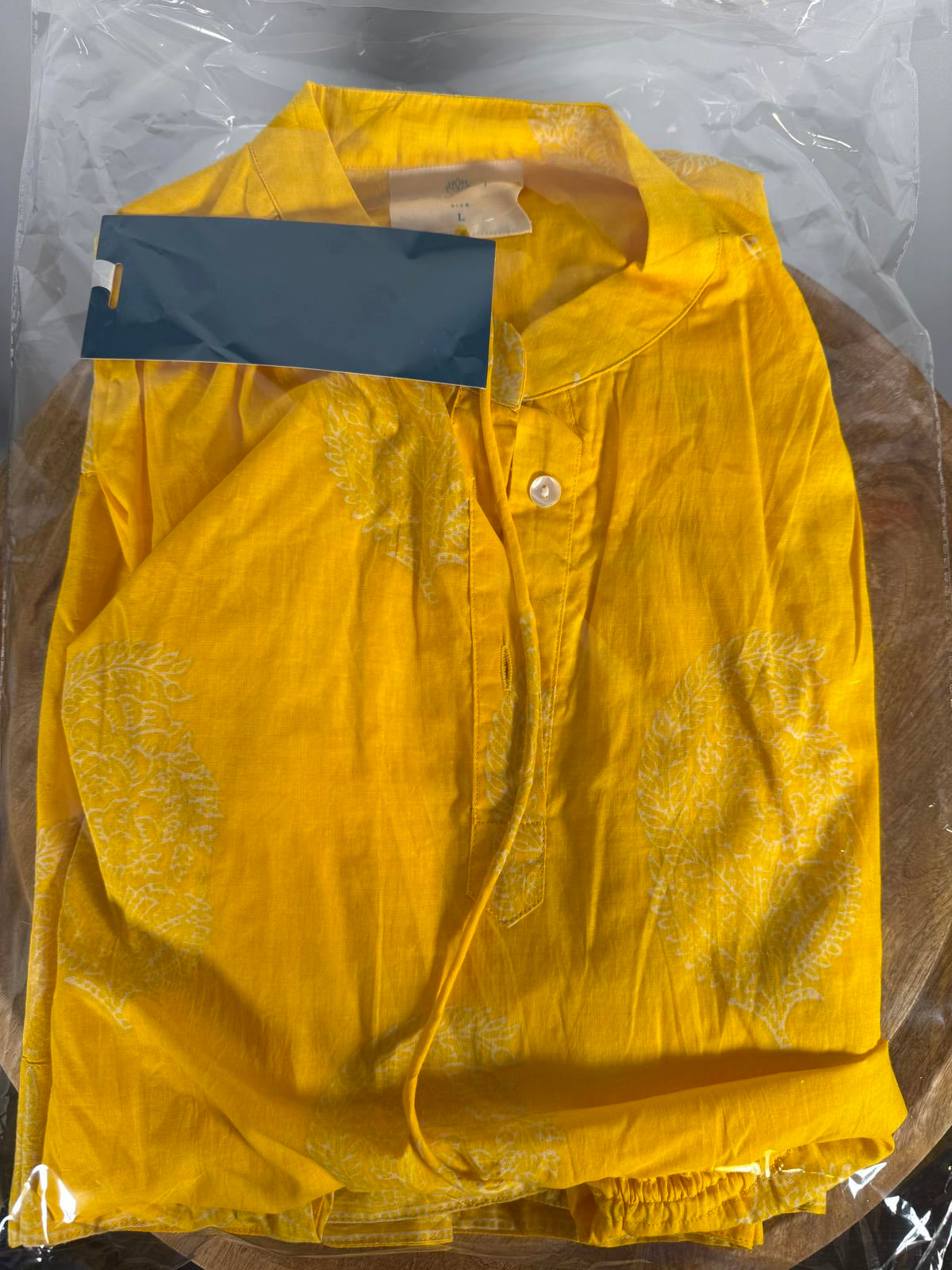NWT Guadalupe Aluna Yellow Dress Size Large