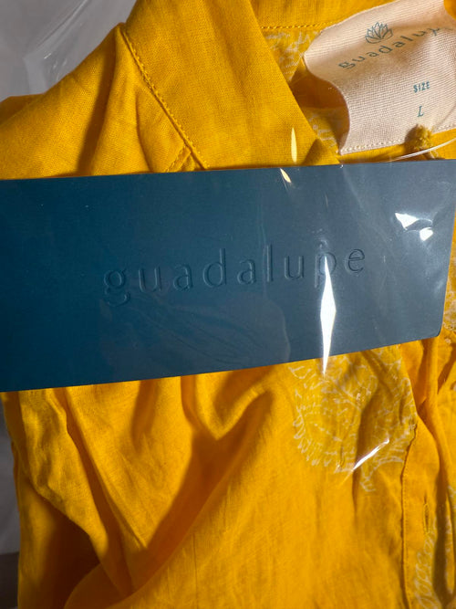 NWT Guadalupe Aluna Yellow Dress Size Large