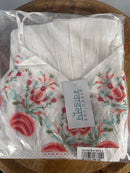 NWT Guadalupe Camelia White Mini Dress Women's Small