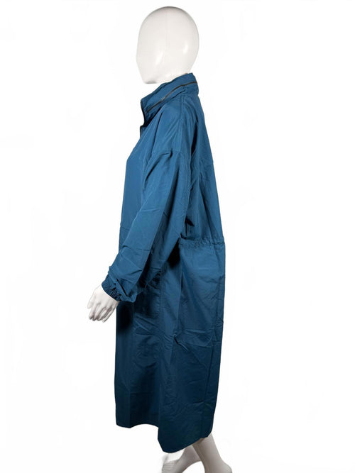NWT Spiritual Gangster Natasha Blue Hooded Full-Zip Jacket Size Small