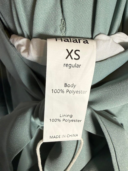 NWT Halara Soft Sage High-Waist Wide Leg Pants with Belt Size XS