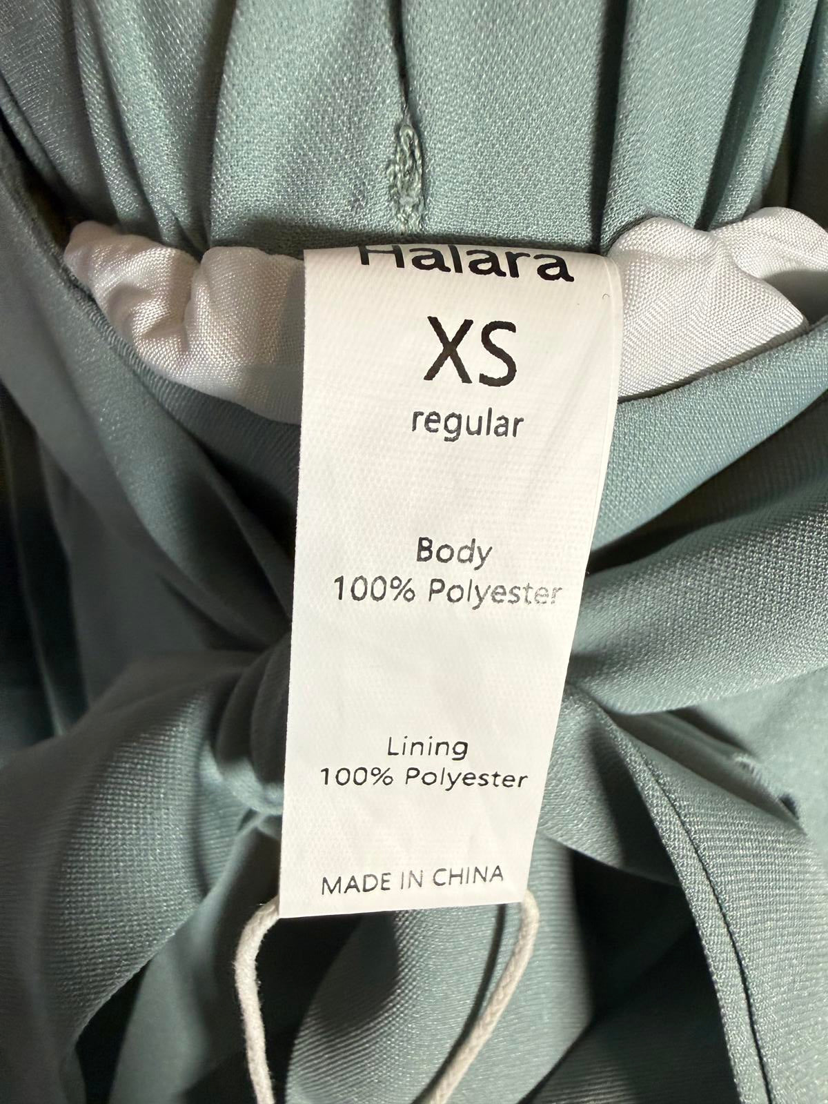 NWT Halara Soft Sage High-Waist Wide Leg Pants with Belt - Size XS
