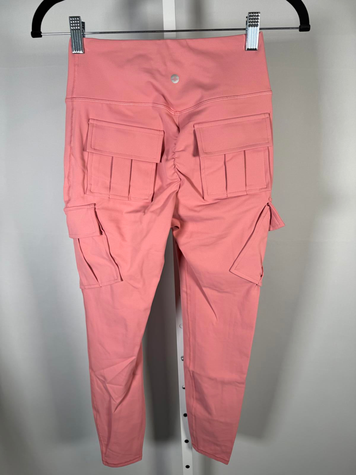 NWT Halara DayStretch High Waisted Cargo Pocket Skinny Yoga Leggings 7/8 Size XS