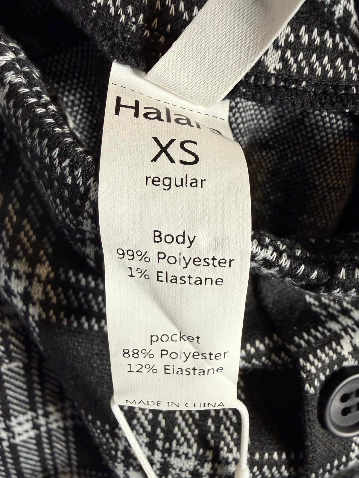 NWT Halara Flex™ High Waisted Houndstooth Plaid Skinny Work Pants - Size XS