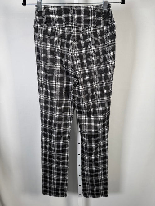 NWT Halara Flex™ High Waisted Houndstooth Plaid Skinny Work Pants Size XS