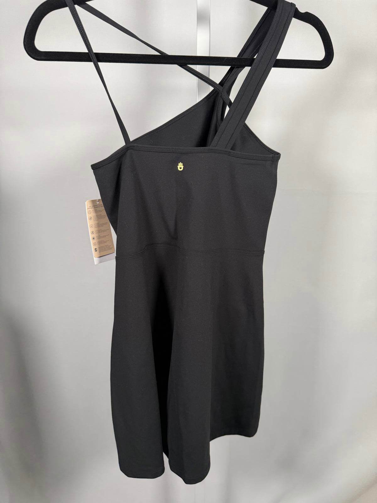 NWT Spiritual Gangster Kaci Asymmetric Active Women’s Dress Black Size M
