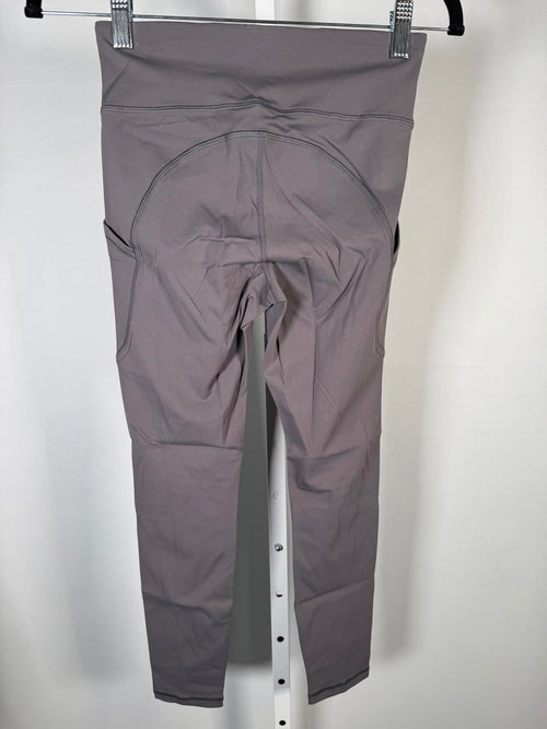 NWT Halara High-Waist Pocket Leggings Gray Performance Activewear, Size XS