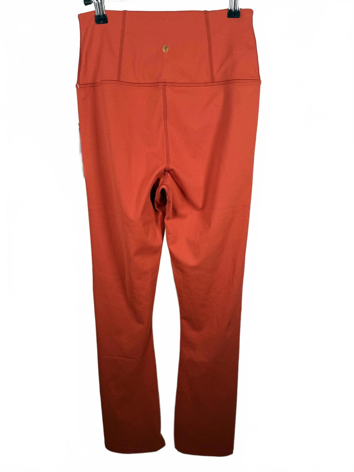 NWT Spiritual Gangster Vivienne Zip Flare Pants Redstone Medium