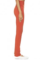 NWT Spiritual Gangster Vivienne Zip Flare Pants Redstone Medium