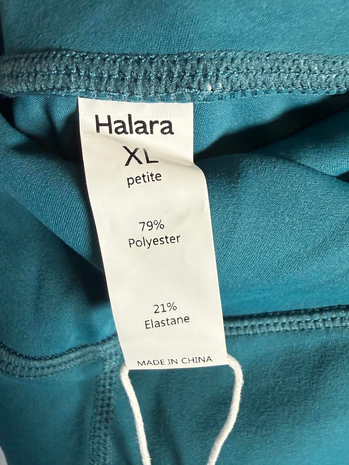 NWT Halara DayStretch High Waisted Crossover Flare Yoga Leggings Size XL Petite