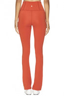 NWT Spiritual Gangster Vivienne Zip Flare Pants Redstone Medium
