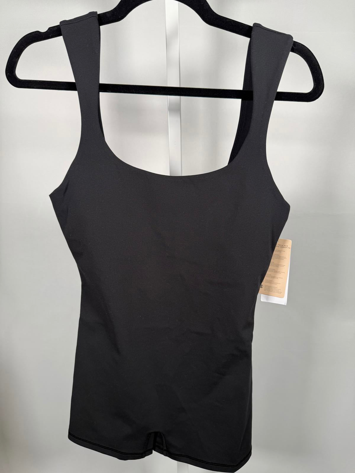 NWT Spiritual Gangster Salem Short Romper Black Size Medium