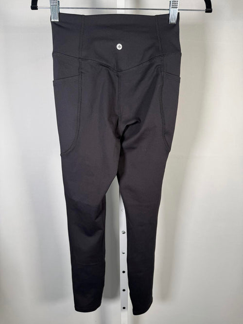 NWT Halara DayStretch High Waisted Crossover Ripped Cut Out Leggings Size Small