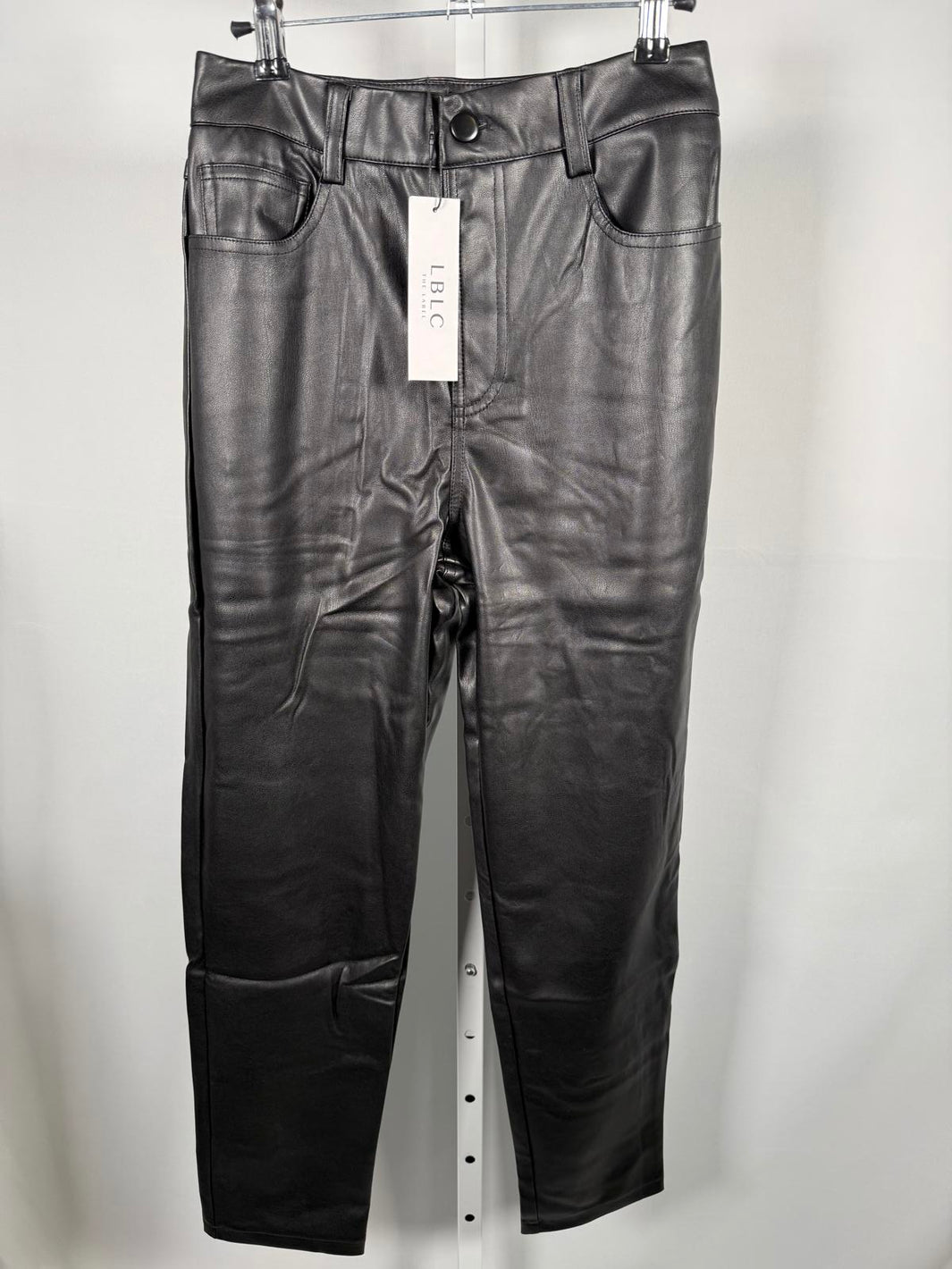 NWT LBLC The Label Robin Vegan Leather Skinny Pants Medium