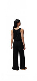 NWT Spiritual Gangster Women's Ballet Rib Wide Leg Perfect Jumpsuit Size Small