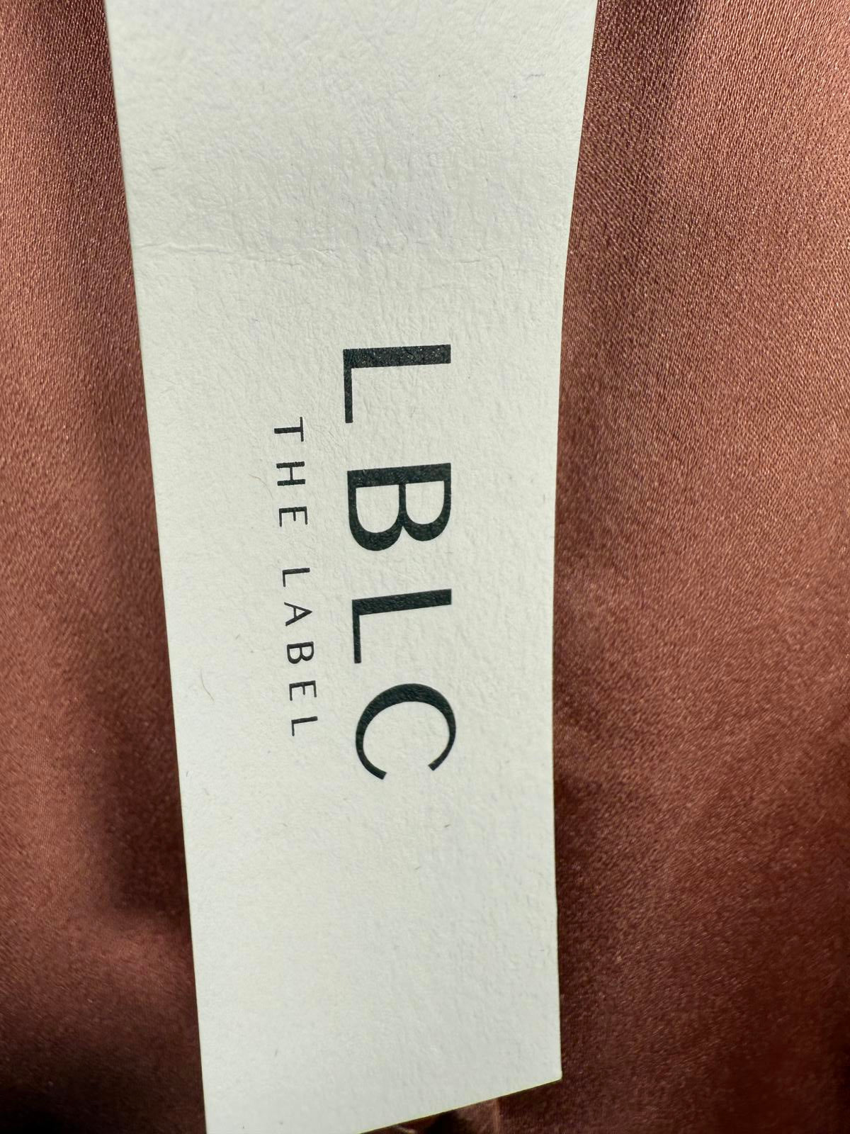 NWT LBLC The Label Smith Button-Up Blouse Pink Size XS