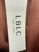 NWT LBLC The Label Smith Button-Up Blouse Pink Size XS