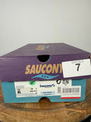 Saucony Grid Web Unisex Sneakers White Pink Blue Women’s 8 (Men’s 6) NWB