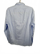 The Kooples Mens Blue And White Striped Long Sleeve Shirt - M NWT 235 MRSP