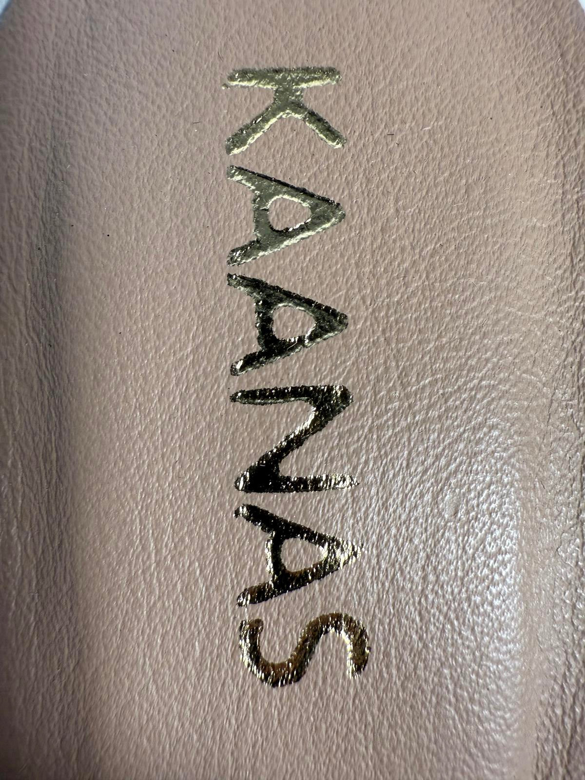 NWB Kaanas Naranjo Off White Mule Heels Size 10