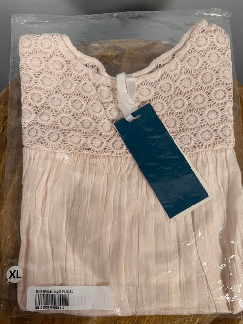 NWT Guadalupe Ulla Light Pink Blouse Size XL