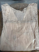 NWT Guadalupe Ulla Light Pink Blouse Size XL