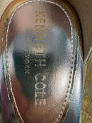 NWB Kenneth Cole New York Luisa Metallic Heel Sandals 8.5