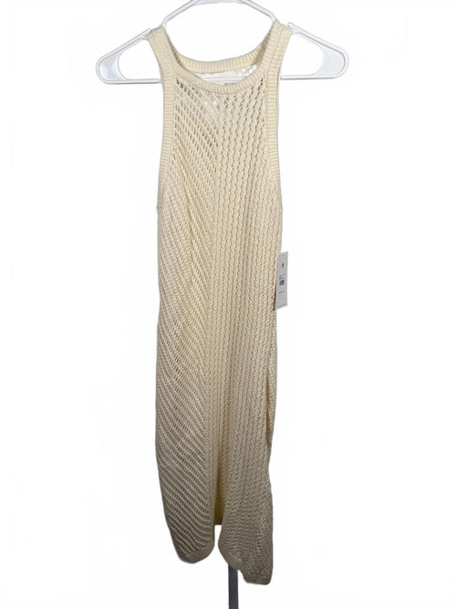 NWT Spiritual Gangster Kinsley Crochet Knit Dress White Size Large