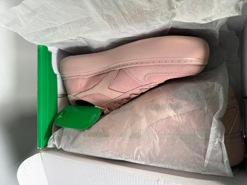 Diadora B.Elite Wide Nub Suede Sneakers Blush Pink US Women’s Size 7 EU 38 NWB