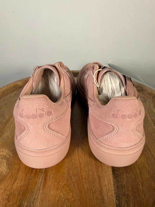 Diadora B.Elite Wide Nub Suede Sneakers Blush Pink US Women’s 8 NWB