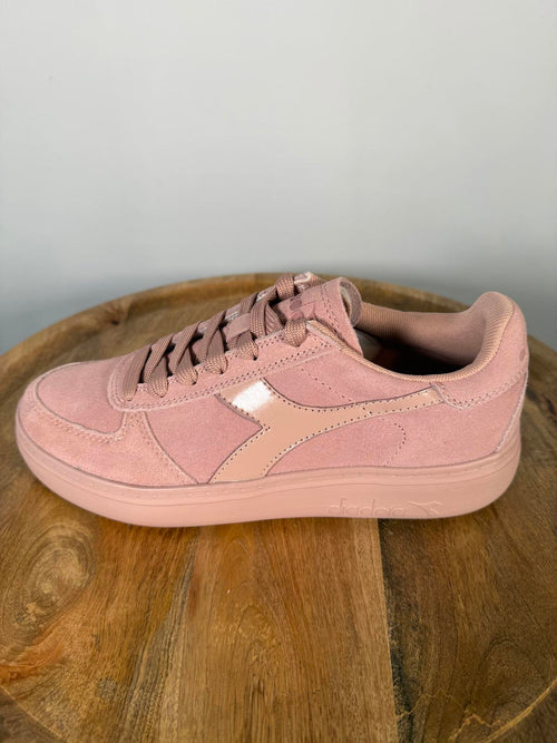 Diadora B.Elite Wide Nub Suede Sneakers Blush Pink US Women’s Size 7 EU 38 NWB