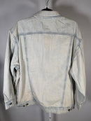 NWT G-Star RAW Oversized Denim Jacket Women’s Vintage Akoya Blue Size Large