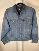 NWT G-Star RAW Women’s Relaxed Denim Jacket Faded Cliffside Blue Size Medium