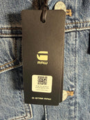 NWT G-Star RAW Women’s Relaxed Denim Jacket Faded Cliffside Blue Size XS
