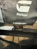 NWT G-Star RAW Women’s Oversized Western Denim Jacket Sun Faded Blue Size Large
