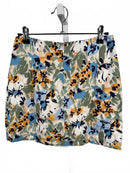NWT Lulus Full Flower Beige Floral Print Mini Skirt XS