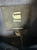 NWT G-Star RAW Women’s Shrunken Denim Vest Faded Cliffside Blue Size Small