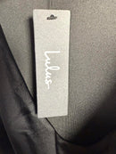 NWT Lulus Serious Stunner Black Bodycon Mini Dress XS
