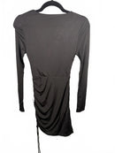 NWT Lulus Serious Stunner Black Bodycon Mini Dress XS