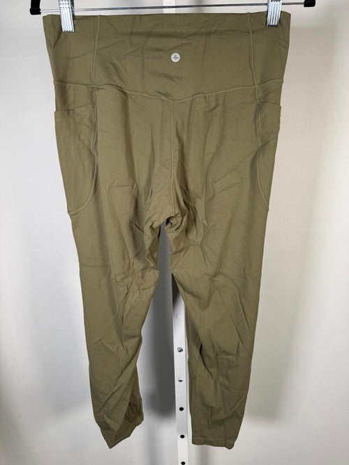 NWT Halara SoftlyZero High Waisted Crossover Pocket Capri Leggings-UPF50 Size XL