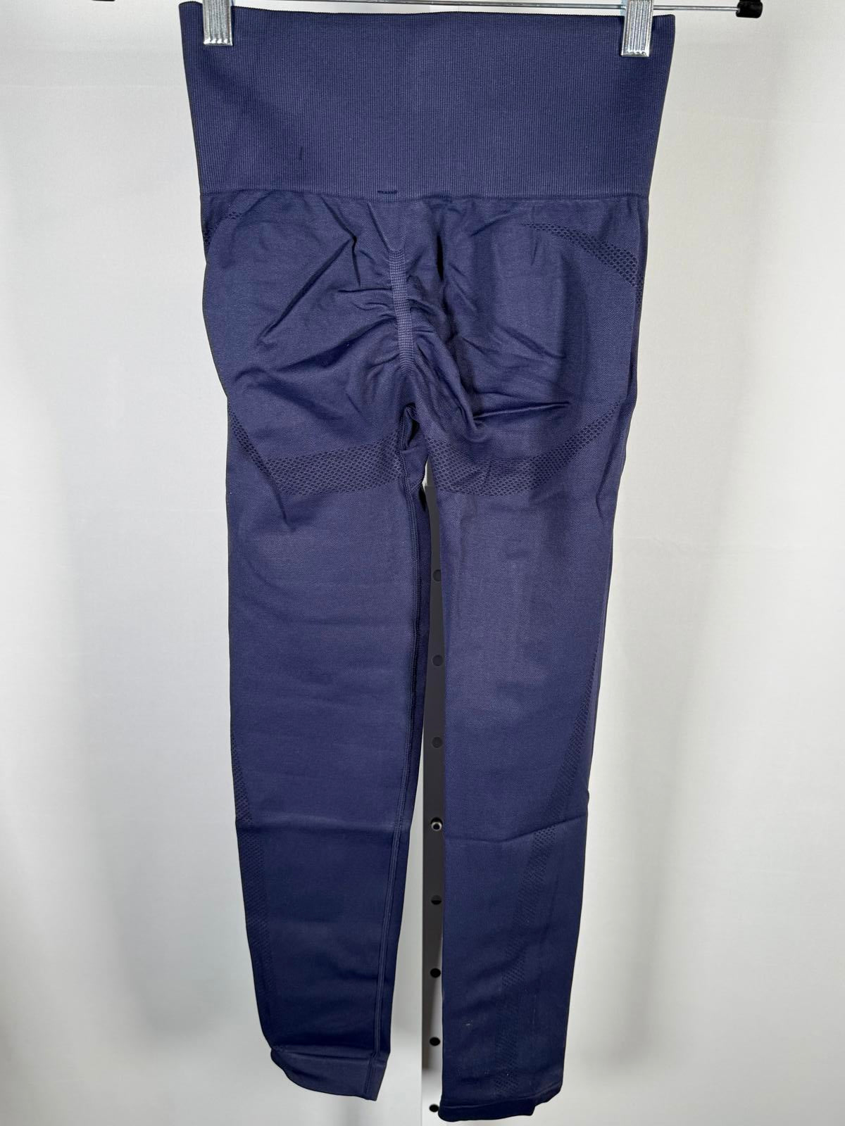 NWT Halara OneForm Seamless Flow High Waisted Ruched 7/8 Leggings Size Small