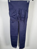 NWT Halara OneForm Seamless Flow High Waisted Ruched 7/8 Leggings Size Small