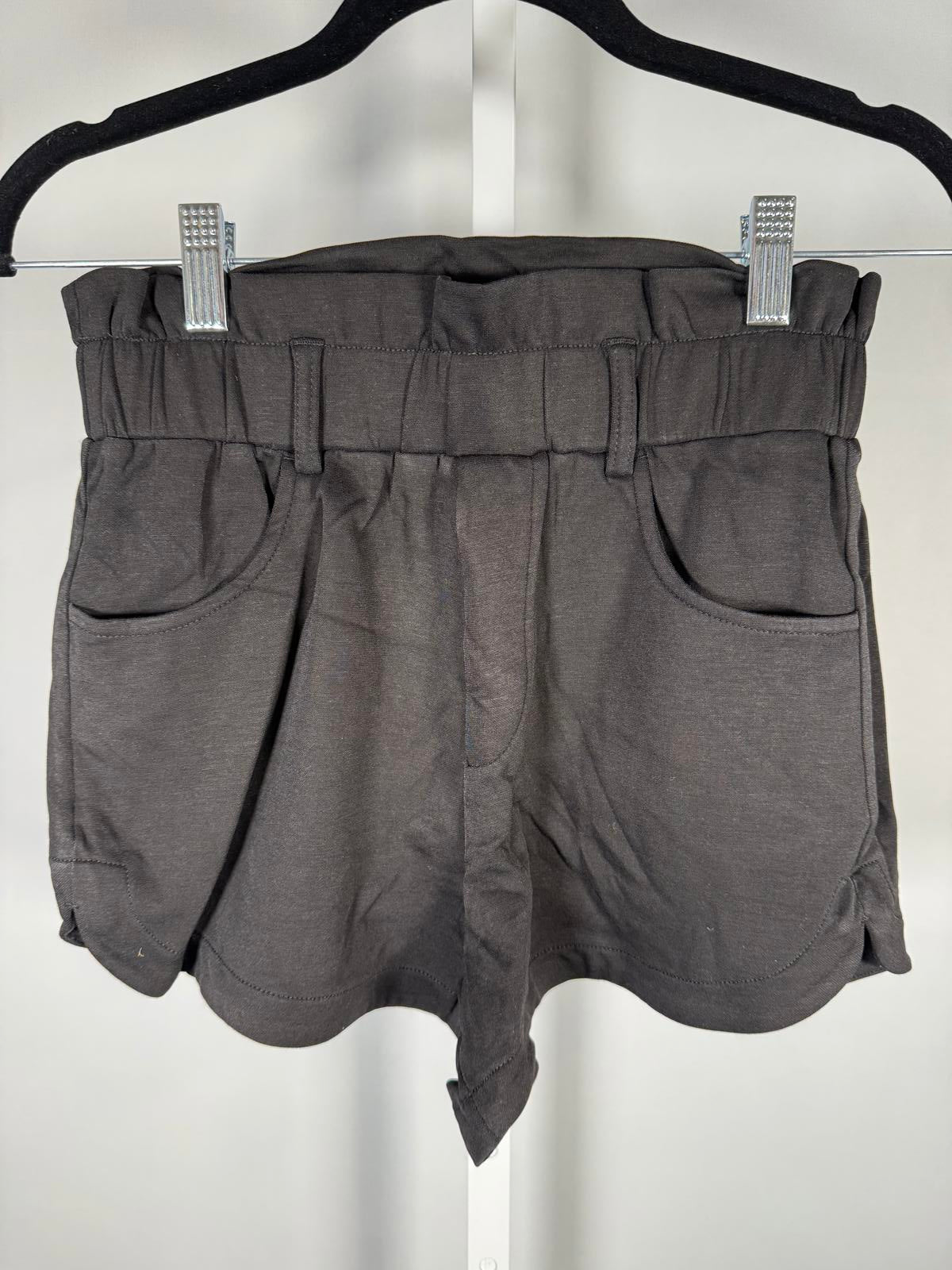 NWT Halara Women’s XS Charcoal Gray Elastic Waist Pocket Shorts Size XS