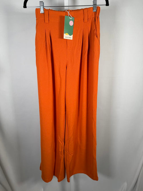 NWT Halara Flex™ High Waisted Pocket Wide Leg Waffle Work Pants Size XS Tall