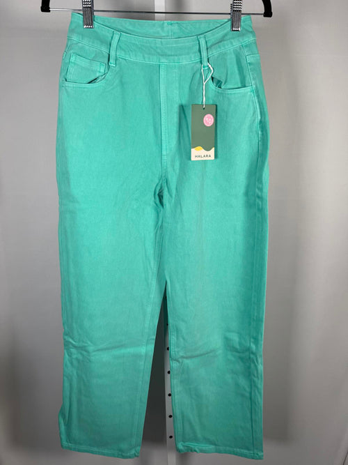 NWT Halara Flex™ High Waisted Pockets Washed Casual Bootcut Jeans Size XS